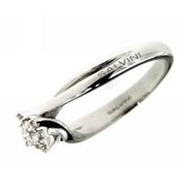 Anello Salvini Donna Luminosa in Oro bianco Diamante 0.31 Ct 20072881-13 - 20072881-13